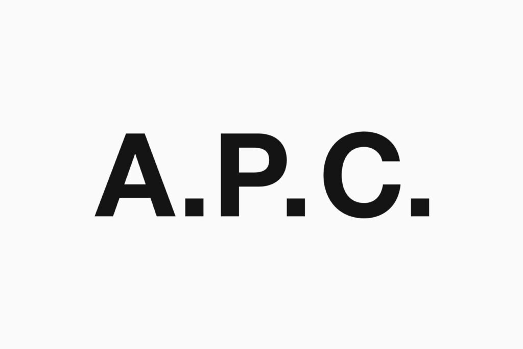 A.P.C.（アー・ペー・セー）のロゴデザイン