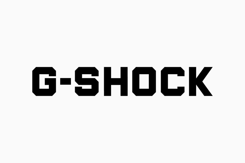 G-SHOCK（ジーショック）のロゴデザイン