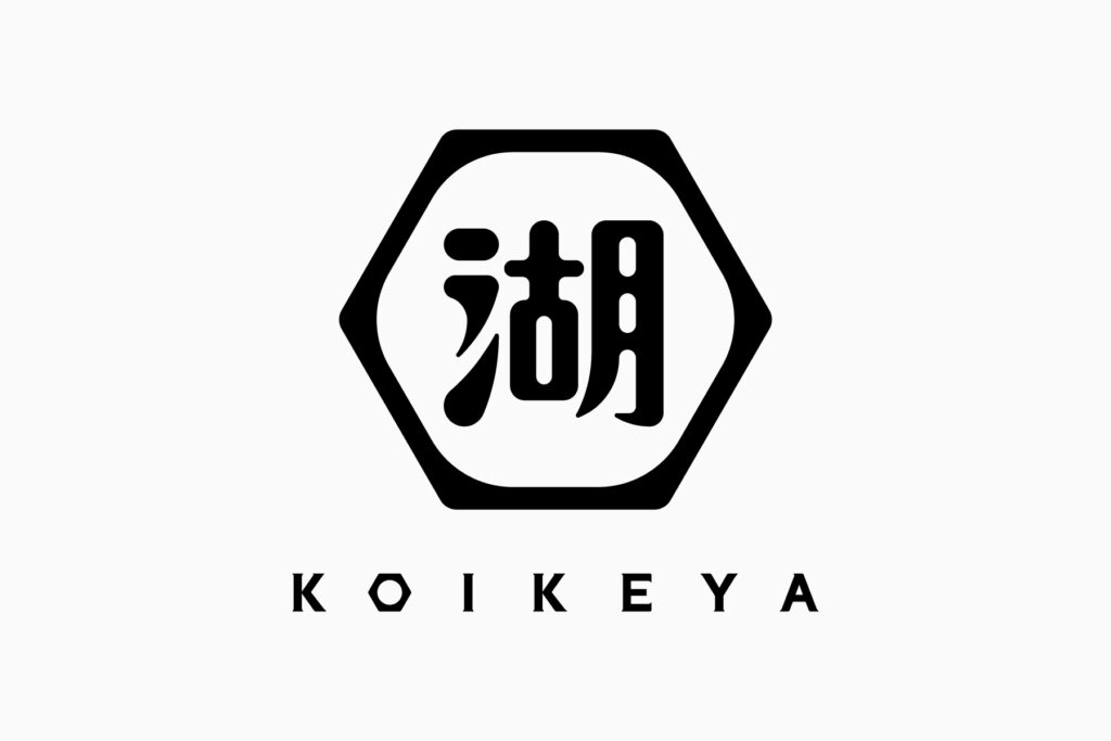 湖池屋（KOIKEYA）のロゴデザイン