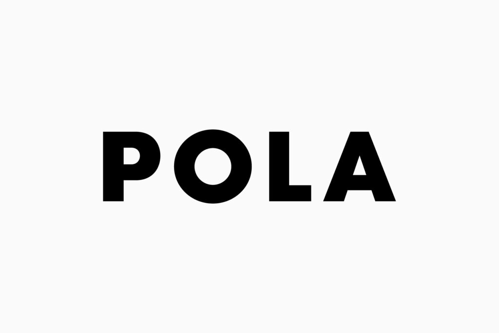 POLA（ポーラ）のロゴデザイン