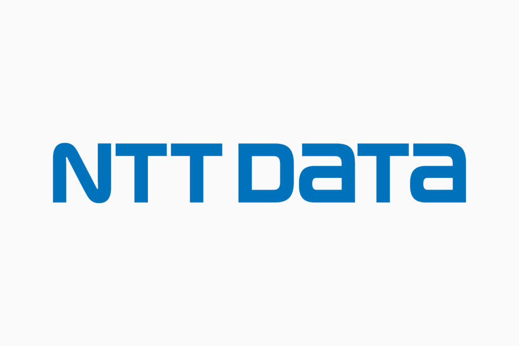 NTTデータ（NTT DATA）のロゴデザイン