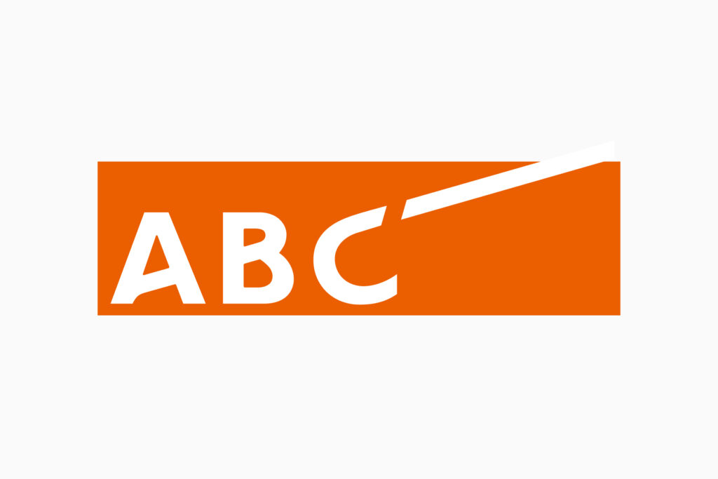 ABC 朝日放送のロゴデザイン