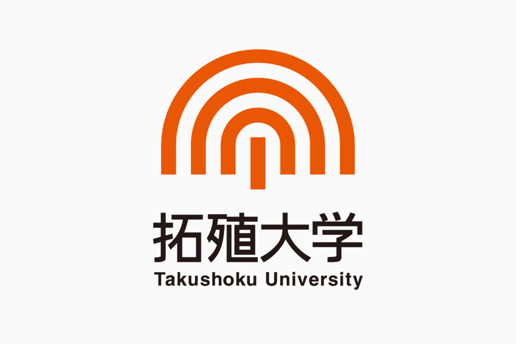 拓殖大学（TAKUSHOKU UNIVERSITY）のロゴデザイン